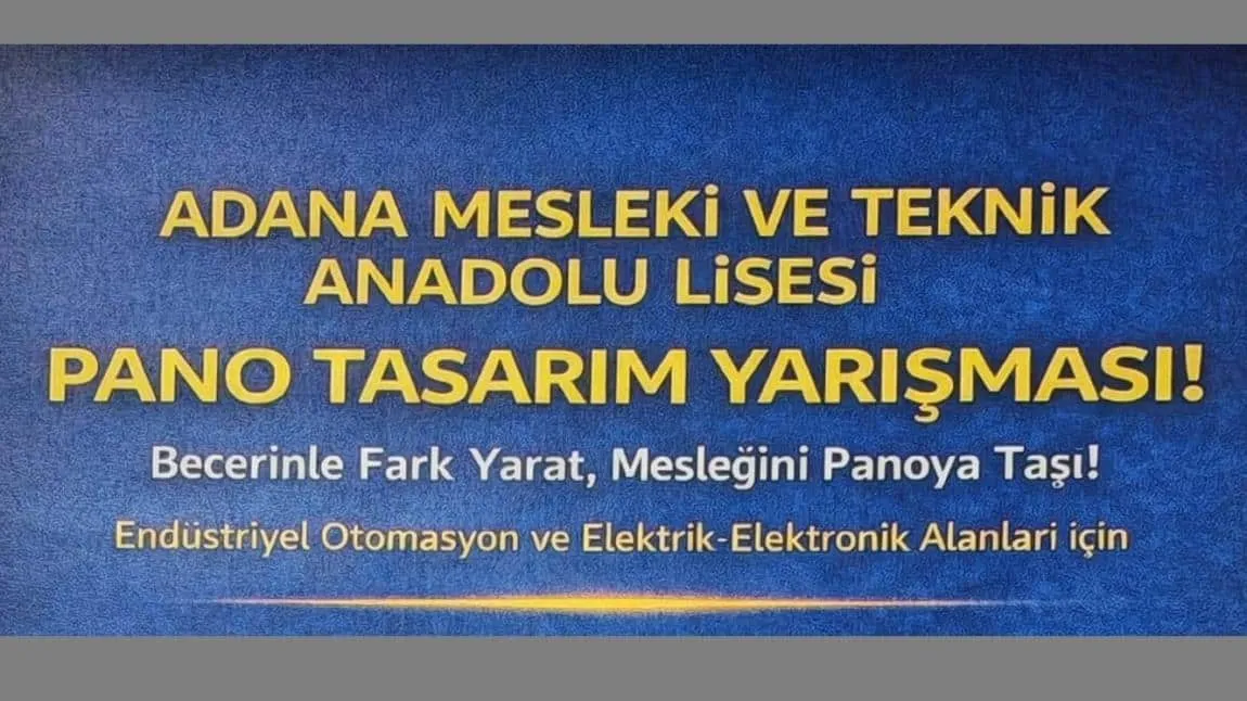 Adana Mesleki Ve Teknik Anadolu Lisesi fotoğrafı