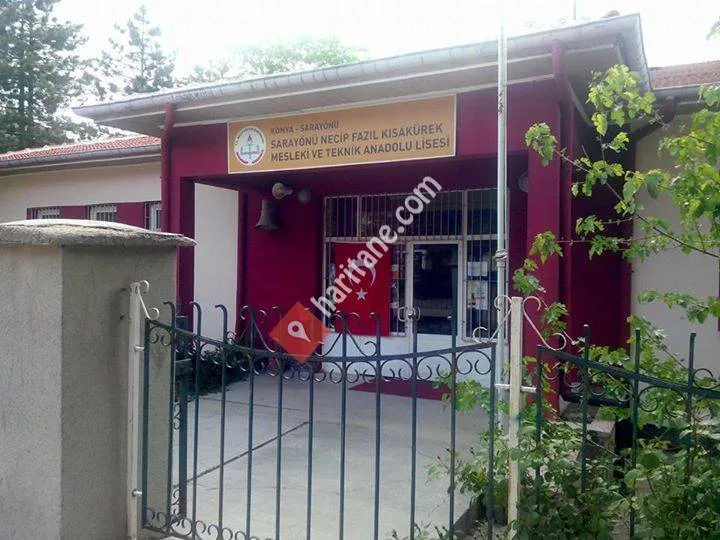 Sarayönü Necip Fazıl Kısakürek Mesleki Ve Teknik Anadolu Lisesi