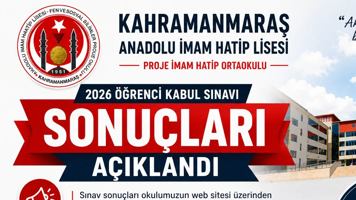 Kahramanmaraş Anadolu İmam Hatip Lisesi fotoğrafı
