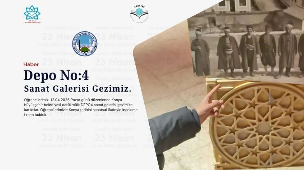 Karatay Belediyesi 23 Nisan İmam Hatip Ortaokulu fotoğrafı