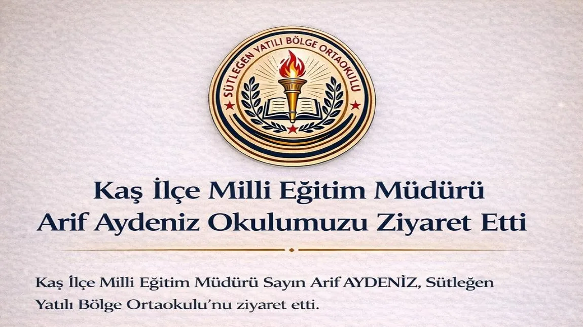 Sütleğen Yatılı Bölge Ortaokulu fotoğrafı