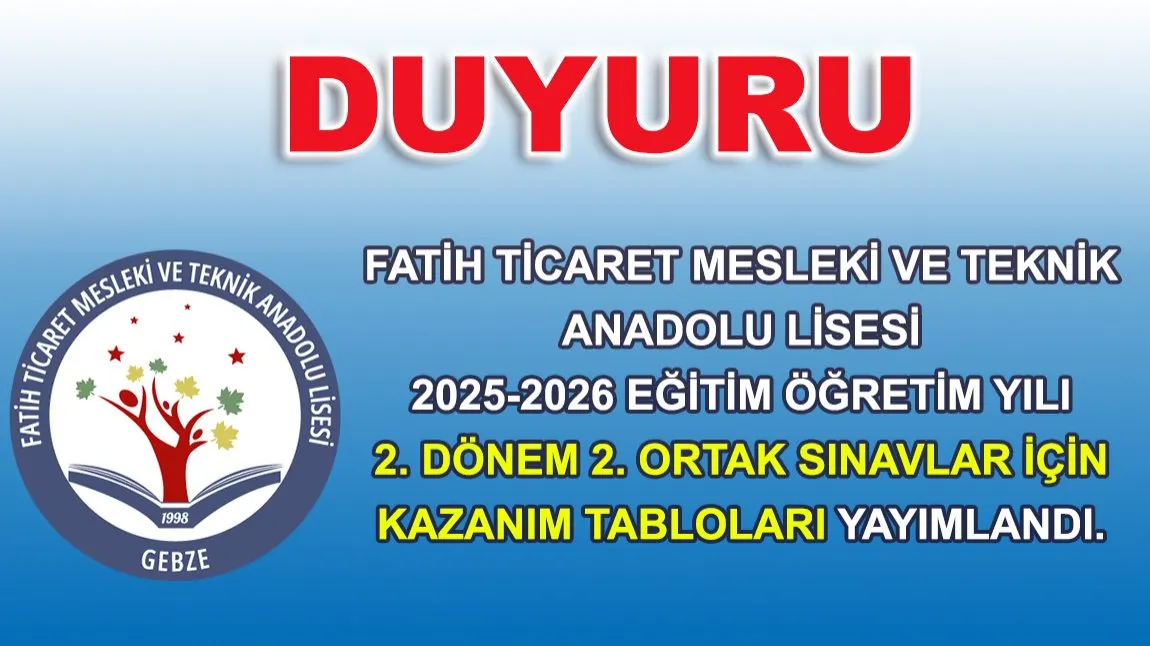 Fatih Ticaret Mesleki Ve Teknik Anadolu Lisesi