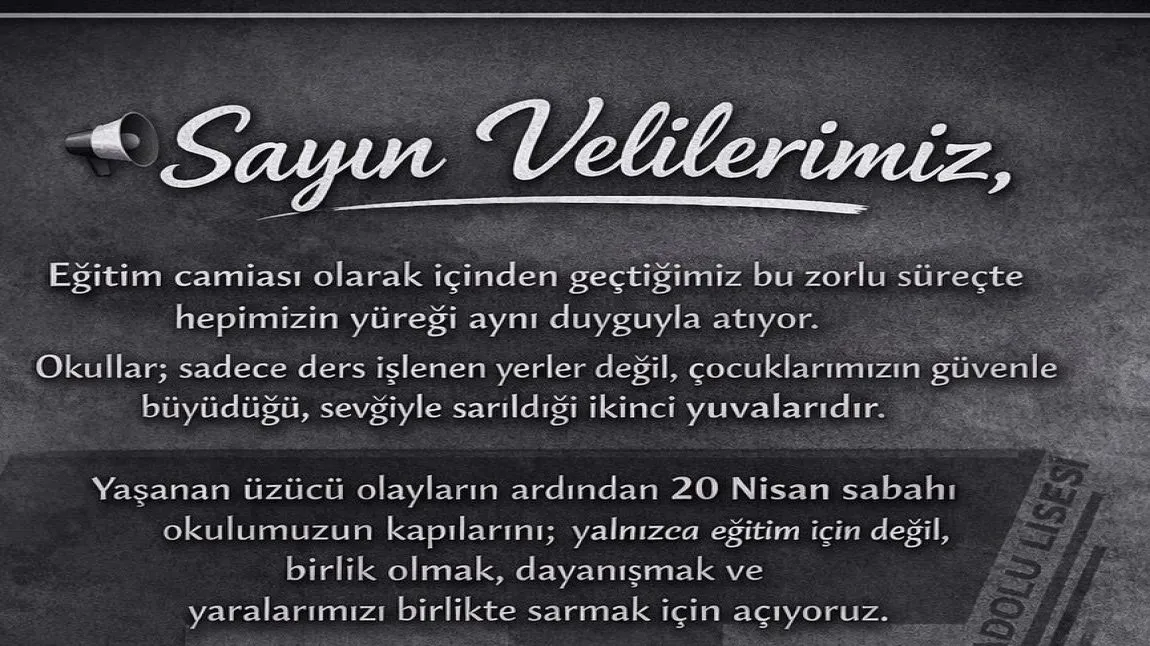 50. Yıl Cumhuriyet Feridun Tümer Mesleki Ve Teknik Anadolu Lisesi